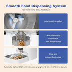 Automatic Cat Feeder, 4L Cat Food Dispenser with 10s Voice Recorder, Pet Feeder up to 8 Meals per Day, Timed Dog Feeder with Dry Food Sealed Ring