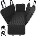 Mancro Dog Car Seat Cover for Back Seat, Waterproof Dog Hammock for Car | 600D Heavy Duty, Scratch-Resistant Back Seat Pet Cover for Dogs with PVE Nonslip Underside, Fits for Sedan, Trucks and SUVs