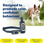 PetSafe 100 Yard Remote Trainer, Rechargeable, Waterproof, Tone / Vibration / 15 Levels of Static Stimulation for dogs over 8 lb. | 100-Yard Range, for Dogs over 8 Lb, Tone/Vibration/15 Static Levels, Waterproof, 40-Hr Battery, 2-Hr Charge