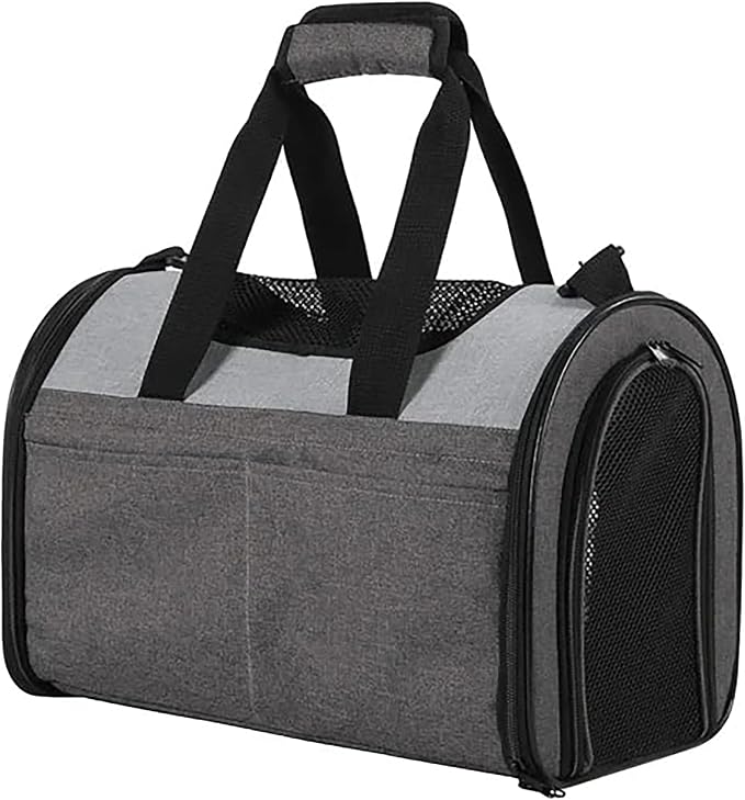 JESPET Soft-Sided Kennel Pet Carrier for Small Dogs, Cats, Puppy, Airline Approved Cat Carriers Dog Carrier Collapsible, Travel Handbag & Car Seat