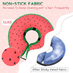 Supet Inflatable Dog Donut Collar Alternative After Surgery For Neuter, Soft Non-Stick Fabric Recovery E Collar For Small Medium Large Dogs