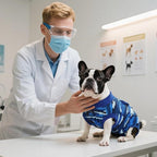 Kuoser Recovery Suit for Dogs Cats, Soft Dog Surgery Suit Female Male Spay | Professional Dog Onesie for Surgery, Substitute E-Collar & Cone, Prevent Licking Dog surgical suit Pet Neuter Suit