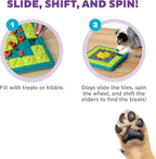 Outward Hound by Nina Ottosson MultiPuzzle – Interactive Dog Treat Puzzle Enrichment Toy, Level 4 Expert