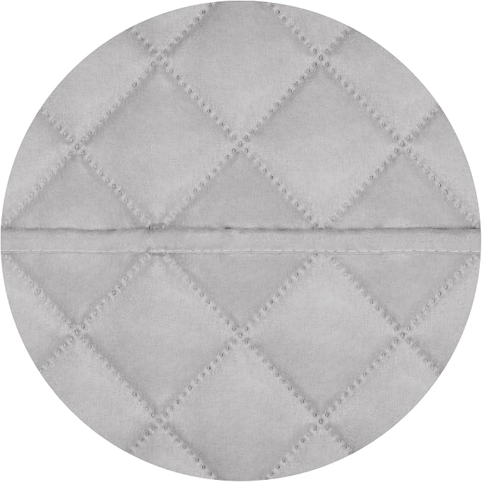 PureFit Reversible Quilted Couch Covers for Dogs Oversized Sofa Cover 78” | Light Gray/Light Gray, Water Resistant Couch Protector, Washable Pet Couch Cover with Non Slip and Elastic Straps For Kids