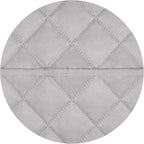 PureFit Reversible Quilted Couch Covers for Dogs Sofa Cover 4 Seater 88" | Light Gray/Light Gray, Water Resistant Couch Protector, Washable Pet Couch Cover with Non Slip and Elastic Straps For Kids