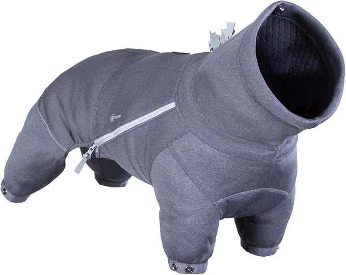 Hurtta Midlayer Dog Overall, BlackBerry, 14M