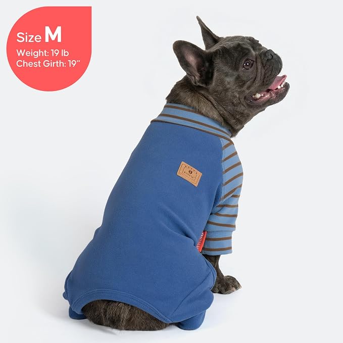 KYEESE Turtleneck Dog Pajamas for Small Medium Large Dogs Warm Dog Onesie | 4-Way Stretch, Lightweight & Breathable, Reduces Shedding, Gentle on Sensitive Skin, Recovery Support, Easy Potty Breaks