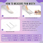 SlowTon Dog Shoes for Large Small Medium Dogs - Breathable Dog Boots for Summer Hot Pavement, Paw Protector for Outdoor Walking Winter Snow, Anti-Slip Rubber Dog Booties for Hardwood Floor (PIPU, 4)