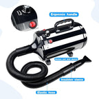 Dog Dryer,High Velocity Professional Dog Grooming Dryer | Adjustable Temperature and Speed with 4 Different Nozzles