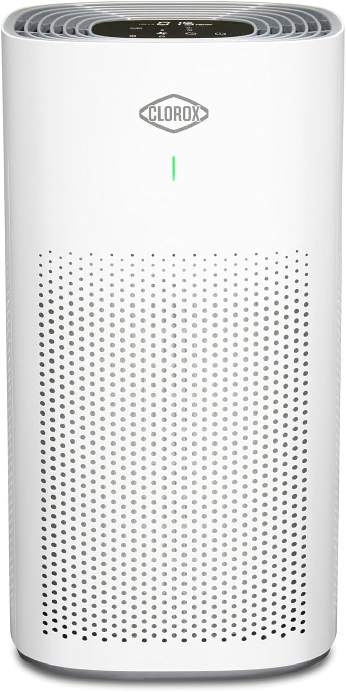 Clorox Large Room HEPA Air Purifiers for Home With True HEPA Filter