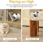 umosis Automatic Cat Laser Toy Interactive Cat Toys for Indoor Cats/Kitty/Dogs,Laser Cat Toys for Bored Indoor Adult Cats