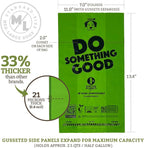Doggy Do Good - 180 Count, Heavy Duty Poop Bags for Dogs - Standard Size - Dog Waste Bags Made with 50% Recycled Plastic + 15% Biobased Material - Landfill-Friendly, Unscented, Leak-Proof | Heavy-duty, Easy-open Dog Bags - 50% Recycled Plastic & 15% Bi...