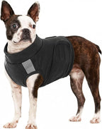 KOESON Reflective Dog Anxiety Vest, Adjustable & Breathable Thunder Jacket for Dogs, Lightweight & Soft Calming Vest for Dogs, Stress Relief Dog Compression Shirt for Thunder, Fireworks, Separation