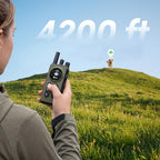 Next Gen Shock Collar for 2 Dogs, Real Time Dual-Dog Control, 4 Modes (Beep/Vibration/Safety Shock/Light), 4200FT Range, IPX8 Waterproof Dog Training Collar with Remote for Small Medium Large Dogs