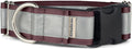 If It Barks - 1.5" Reflective Martingale Collar with Quick Snap Buckle for Dogs - Adjustable - Made in USA - Strong, Durable, and Comfy - Ideal for Training - Fits Most Breeds - Small, Burgundy