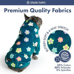 Spark Paws Dog Hoodie – Premium Dog Sweater for Small, Medium, and Large Dogs | Warm Outfits for French Bulldogs, Pitbull, Puppy, Winter Jacket Alternative - Daisy - 5XL