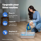 PetSafe ScoopFree Odor Control Crystal Cat Litter, Fresh Scent, 8 Lb Bag, Pack of 3