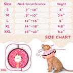 Supet Raised Inflatable Dog Cone Collar to Stop Licking, Soft Dog Cone Alternative After Surgery, Doggie Neck Donut Collar for Small Medium Large Dogs