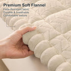 Smiry Couch Cover for Dogs, Non Slip Fuzzy Pet Sofa Covers Washable | Sofa Slipcovers for 3 Cushion Couch, Soft Thick Furniture Protector for Cats Dogs, Against Fur, Dirt, Scratch (35.4"x70.9")