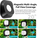 3MP 2K AI Reptile Aquarium Camera, Close-Focus Lens for Fish Tank Terrarium | Angle Magnetic Mount, Dual-Band Wi-Fi 2.4 GHz/5 GHz, 24/7 Recording, Anti-Glare and No Reflection, for Lizards and Snakes