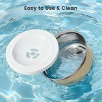 Gardner Pet Slow Water Bowl for Dogs – No Spill, Anti-Splash Floating Plate Design, Slows Drinking to Reduce Mess, Keeps Water Clean & Floors Dry, 2L