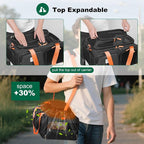 pidipiti 17x13x8 Soft-Sided pet Carrier,for 1 Extra-Small Dog/Small cat | top Expandable,TSA Approved,for Frontier Allegiant Breeze Airlines ,with 2 pockets,zipper lock,leakproof,good Visibility