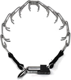 Herm Sprenger Stainless Steel Prong Dog Training Collar with Quick Release Buckle Ultra-Plus Pet Pinch Collar No-Pull Collar for Dogs Made in Germany 2.25mm x 16in Small