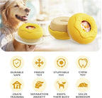 Durable Frozen Dog Chew Toy for Aggressive Chewers,Interactive Treat Dispensing Toy for Crate Training & Mood Calming, Simple & Convenient to Clean,for Medium & Large Breed Dogs
