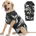 FUAMEY Dog Surgery Recovery Suit, Soft Breathable Neuter Suit for Male Dogs | Post Neuter Surgery Suit, Alternative to Cone of Shame, Wound Care for Dogs, Anti-lick Dog Recovery Suit Camouflage XXL