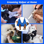 ATESON Pet Grooming Hammock Harness for Cats & XS Small Dogs, Dog Sling for Cutting Nails, Dog Hanging Holder Hanger for Nail Trimming with Nail Clippers, Nail File, Scissors