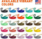 Viper Biothane K9 Working Dog Leash Waterproof Lead for Tracking Training Schutzhund Odor-Proof Long Line with Solid Brass Snap for Puppy Medium and Large Dogs 6ft, Hunter Green