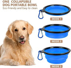 TIOVERY Dog Food Storage Container, 5-7 Lbs Airtight Pet Food Container, Cat Food Container Dispenser with Portable Handle, Pouring Spout and 4 Seal Buckles for Dogs Cats 2 Pack Blue
