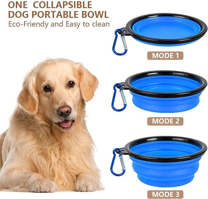 TIOVERY Upgraded Dog Food Storage Container Small, Cat Food Container Airtight, Pet Food Container Dispenser with Pour Spout, Measuring Cup and 4 Seal Buckles for Dogs, Cats, Birds (Blue)
