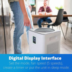 Kenmore Air Purifier with H13 True HEPA Filter, Covers Up to 2300 Sq.Foot