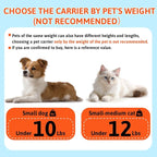 Petskd Top-Expandable Small Pet Carrier 18"x13"x9.5" Airline Approved | for Southwest Airlines, Lockable Safety Zippers and Anti-Scratch Mesh, Soft-Sided, Pets Under 10 Lbs, Black