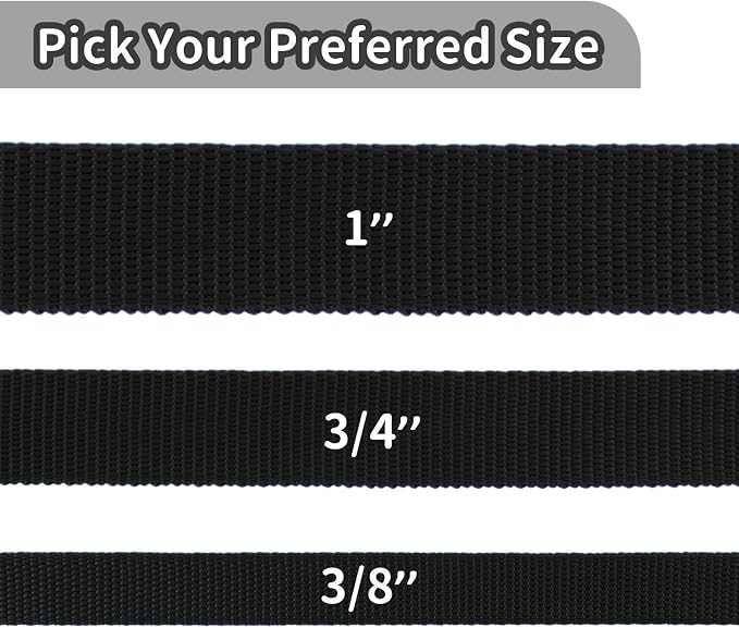 HIKISS Long Dog Leash Obedience Recall Training Agility Lead with Thickening Material for Large Dog - 15ft 20ft 30ft 50ft 100ft Training Leash (Black 30ft)