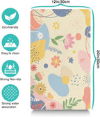 Pet Feeding Mat for Floors Waterproof Dog Mat for Food and Water Absorbent Quick Dry Non Slip mat for Cat Bowls