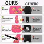 SCENEREAL Anti Slip Dog Socks to Prevent Licking Paws for Hardwood Floors | Double Sides Dog Shoes Boots & Paw Protectors for Hot/Cold Pavement, Dog Grippy Booties for Small Medium Large Senior Dogs