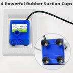 Cat Water Fountain Pump Replacement(No Led & with Brush)， DR-DC 160 | IP68 Submersible Water Motor For Stainless Steel & Ceramic Cat Water Fountain, Ultra Quiet Blue Pet Fountain Pump, Easy Clean