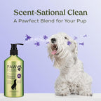 PAWFUME Dog Shedding Shampoo and Conditioner, Royal Lavender, 1-Pack – Nourish & Detangle for Silky Soft Coat – Probiotic, Deep-Cleaning, pH-Balanced – Salon-Quality Shedding Shampoo for Dogs