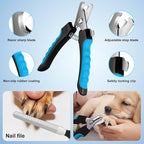 8-in-1 Cat Dog Grooming Scissors Set | with Comb, Nail Clipper, Brush
