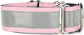 If It Barks - 1.5" Reflective Martingale Collar for Dogs - Adjustable - Made in USA - Strong, Durable, and Comfy - Ideal for Training - Suitable for Most Breeds - Medium, Pink