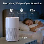 AIRROMI Pets Air Purifier for Home Allergies,Up to 660 ft². HEPA Deodorizing Activated Carbon Filter,With Fragrance Sponge for Better Sleep,Night Light,Pet Dander,Smoke,Odors,Air Cleaner A2002 Pink