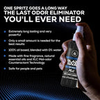 Blaze Away Linen Breeze Odor Eliminator Spray (2 Fl Oz) | Commercial Air Freshener • Professional-Strength • Long-Lasting • for Smoke, Pet, Bathroom, Vehicle, Hotel & Commercial Space