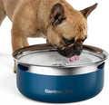 Gardner Pet Slow Water Bowl for Dogs – No Spill, Anti-Splash Floating Plate Design, Slows Drinking to Reduce Mess, Keeps Water Clean & Floors Dry, 2L