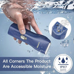 Dog Grooming Kit Clipper for Thick Coat | Low Noise, Cordless Cat Hair Trimmer, Rechargeable Shaver Pet Grooming Tools