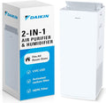 Daikin MCKB70YSAU Room Air Purifier for Home, HEPA, Activated Carbon, Pre-Filter and UVC LED Light, Zero Ozone Product, CARB Certified, 12.5 x 12.5 x 30 in