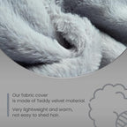 JUNSPOW Cat Bed Dog Bed Pet Hammock Bed Kitty Sleeping Cat Supplies Pet Supplies Whole Wash Stable, Detachable, Breathable, Easy Assembly Indoors Outdoors, 16.9 in x 16.9 in x 9.5 in