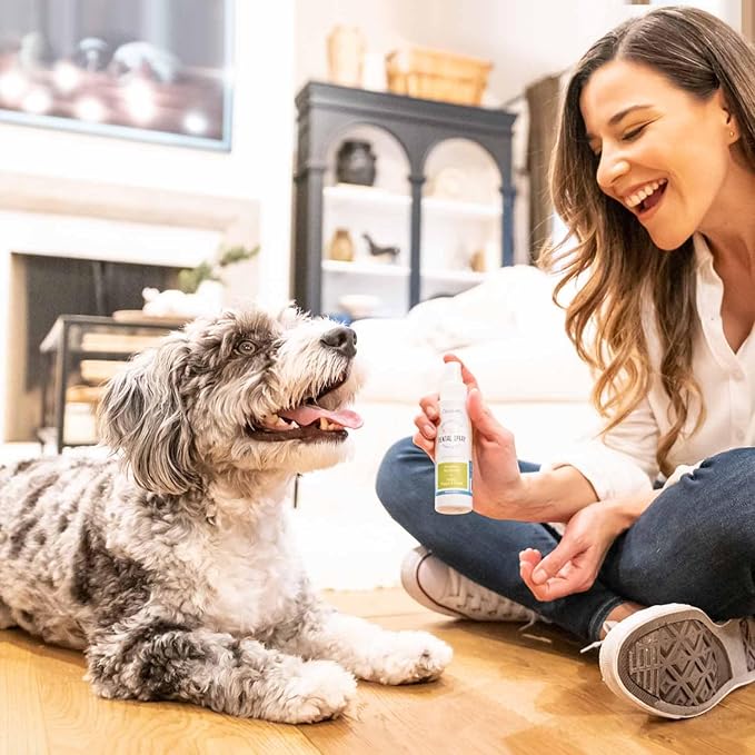 Oxyfresh Premium Tartar Control Dog and Cat Dental Spray – Freshens Breath | Fast Acting Dog & Cat Breath Freshener – Brushless Teeth Cleaning Oral Care – Helps Fight Plaque and Tartar –Baking Soda Free