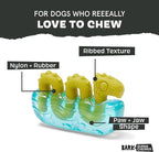 BarkBox Dogness Monster Super Chewer - Toy for Medium and Large Dogs | Durable Dog Toy for Aggressive Chewers - Dental Stimulating Chew